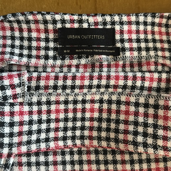 UO Checkered Pinafore Dress M - Picture 5 of 5